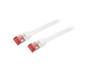 Patch cord U/FTP 6 linka CCS PVC biały 5m 32AWG CF2071S