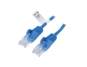 Patch cord U/UTP 6 linka CCA PVC niebieski 20m 24AWG 68402