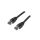 CQ8043S Patch cord S/FTP Cat 8.1 linka Cu LSZH czarny 1,5m 26AWG