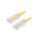 Patch cord TX6-28™,U/UTP 6 linka Cu LSZH żółty 5m 28AWG UTP28SP5MYL
