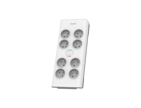 Listwa przepięciowa 8 gniazd biała Philips SPN7080WA/60