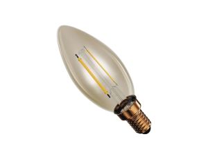 Żarówka LED Vintage świeczka E14 2,5W (20W) 225lm 2200K ciepła biel Z53012