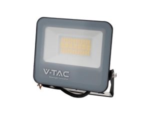 Naświetlacz, projektor LED SMD 30W 5550lm 6500K IP65 czarna CW barwa zimna V-TAC VT-4435