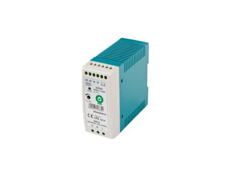 MDIN40W12: zasilacz DIN 12V/3.33A, plastic case, slim