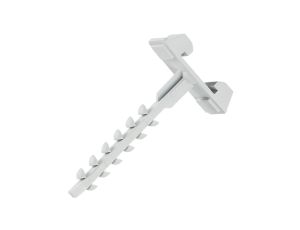 Kołek systemowy CMS 27mm do uchwytu kablowego CMS 15/30 bezhalogenowy szary F-TRONIC 100szt