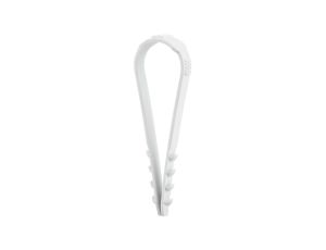 Obejma zaciskowa CMS 20-40mm 100 sztuk fi:6mm bezhalogenowy szary F-TRONIC