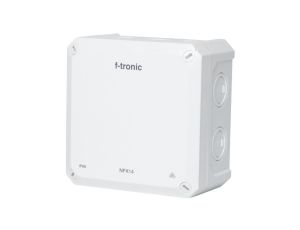 Puszka instalacyjna natynkowa NFK14 140x140x81mm bezhalogenowa hermetyczna IP66 biała NEPTUN Compact F-TRONIC