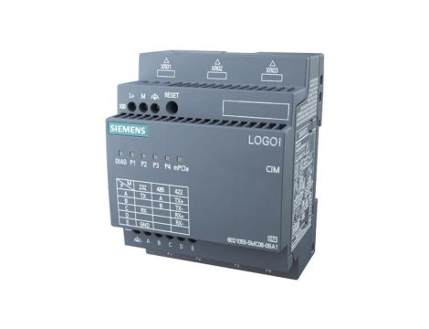 Moduł komunikacyjny Logo! 8 Modbus RTU (RS232/485) 4-portowy przełącznik bez silnika 4G/LTE bez anteny GPS 6ED1055-5MC08-0BA2