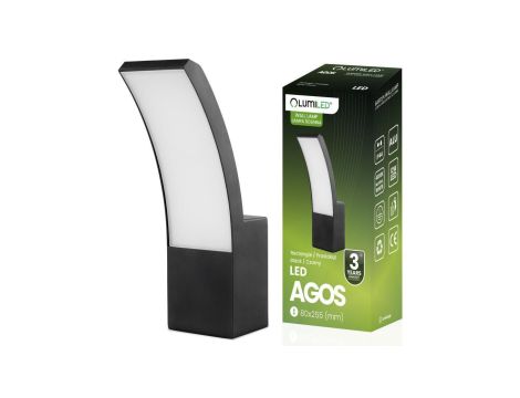 Kinkiet Elewacyjny Zewnętrzny LED 12W 4000K AGOS LUMILED