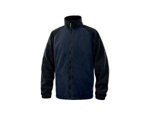 Bluza z polaru, poliestru, kolor Granatowo-Czarny, rozmiar: XXL, VERN2BMXX