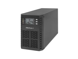 Qoltec Zasilacz awaryjny UPS 1kVA 1000W Power Factor 1.0 LCD EPO USB On-line