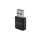 Qoltec Bezprzewodowy Ultra szybki DUAL mini WiFi adapter 2 x 2dBi Standard AC USB 3.0 1300Mbps