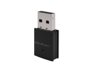 Qoltec Bezprzewodowy Ultra szybki mini adapter WiFi Standard AC BT 4.0 USB 2.0 600Mbps