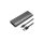 Qoltec Aluminiowa Obudowa Kieszeń na dysk SSD M.2 SATA NGFF USB-C Super speed 2TB Szary