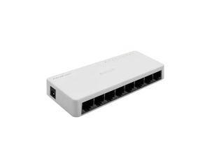 Qoltec SWITCH Przełącznik sieciowy 8 x port RJ45 100Mbps Fast Ethernet LAN