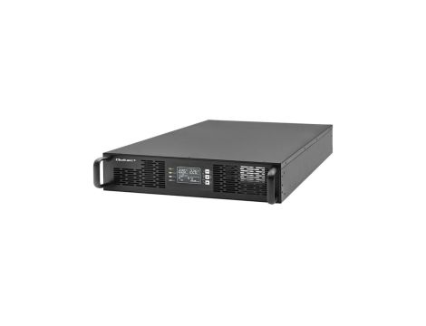 Qoltec Zasilacz awaryjny UPS do RACK 2.4kVA 2400W Power Factor 1.0 LCD EPO USB On-line