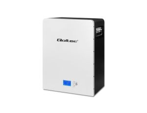 Qoltec Stabilny Magazyn energii LiFePO4 5.12kWh 51.2V 100Ah BMS LCD