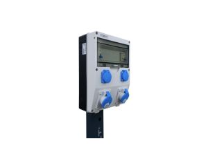 Rozdzielnica na stojaku TD-CAMP FI/LS 2x16A/3P 2x230V 1703