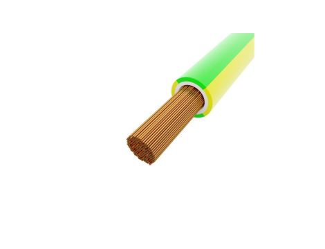 Przewód 1,5mm2 żółto-zielony H07V-K 100m Linka sterownicza BiTOne 450/750V 5531