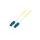 FP0UB00 Patch cord światłowodowy OS2 LC/UPC,z obu stron 0,5m LSZH