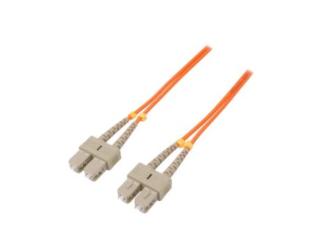 QOLTEC-54012 Patch cord światłowodowy OM2 SC/UPC,z obu stron 3m LSZH