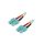 Patch cord światłowodowy OM3 SC/UPC,z obu stron 0,5m LSZH FP3SC00