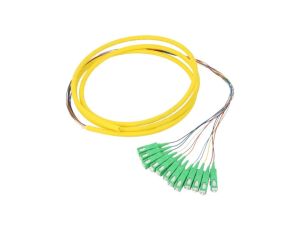 Pigtail światłowodowy SC/APC,włókno 2m Wej: włókno x12 54361