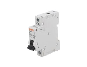 Wyłącznik nadprądowy, 230VAC, Prąd znamionowy: 1A, Bieguny: 1, montaż na szynę DIN P1MB1PC01
