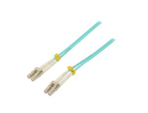 QOLTEC-54076 Patch cord światłowodowy OM3 LC/UPC,z obu stron 2m LSZH