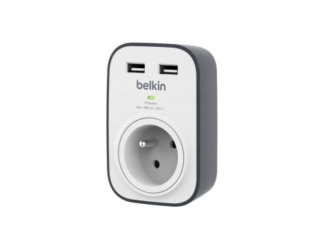 Adapter gniazdo przepięciowy 12000A do listwy przedłużaczy BSV103CA