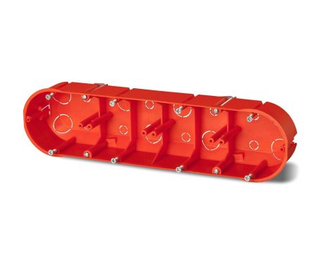 Puszka 4x 60mm p/t regips pomarańczowa PK-4x60 0235-00