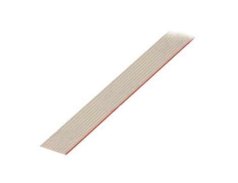 09180107001 Przewód: wstążkowy 1,27mm linka Cu nieekranowany PVC szary