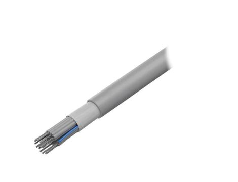 09180167008 Przewód: wstążkowy okrągły 1,27mm linka Cu nieekranowany PVC