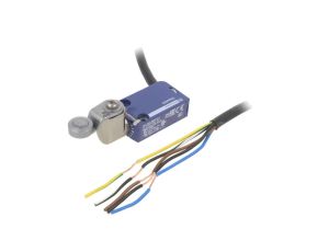 Wyłącznik krańcowy dźwignia R 34,4mm, rolka metalowa Ø16mm XCMD2116L1