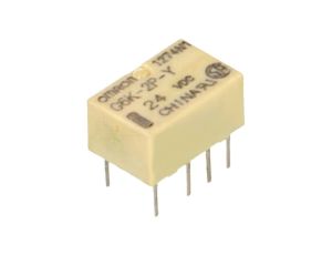 G6K-2P-Y-24DC Przekaźnik: elektromagnetyczny DPDT Ucewki: 24VDC 0,3A/125VAC