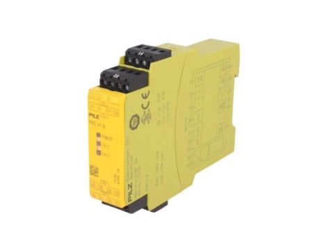 PZ-774133 Moduł: przekaźnik bezpieczeństwa, Uzas: 24VDC, Input: 2, Output: 5, IP40