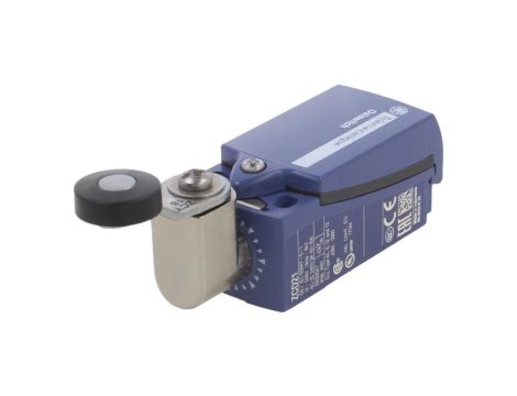 XCKD2118P16 Wyłącznik krańcowy dźwignia R 33mm, rolka z tworzywa Ø19mm