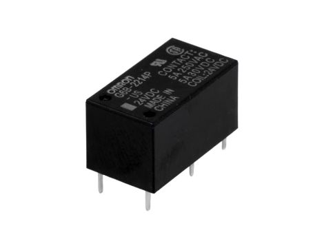 G6B-2214P-US-24DC Przekaźnik: elektromagnetyczny DPST-NO Ucewki: 24VDC 5A/250VAC