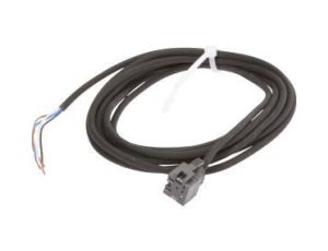 Akcesoria światłowód, kabel, 2m, gniazdo wtykowe płaskie 4-stykowe proste, wolny koniec kabla, 4-żyłowy, PUR (poliuretan), Ø3mm