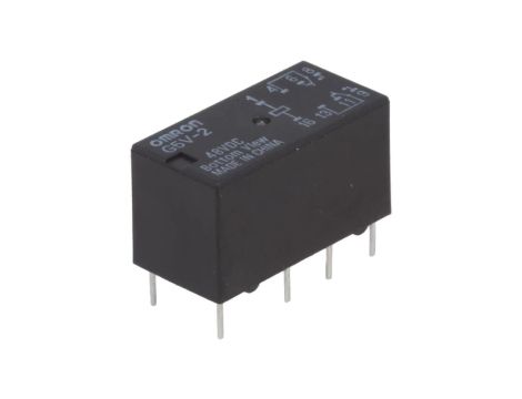 G5V2-48 Przekaźnik: elektromagnetyczny DPDT Ucewki: 48VDC 0,5A/125VAC