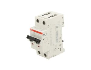 S202-B50 Wyłącznik nadprądowy, 230/400VAC, Prąd znamionowy: 50A, 2-biegunowy, 6kA, szczelność IP20