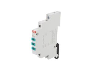 E219-3D Moduł: wskaźnik napięcia 3x230415VAC na szynę DIN 9mm E219