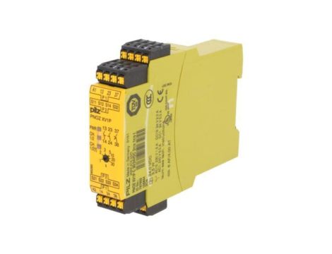 PZ-787602 Moduł: przekaźnik bezpieczeństwa, Uzas: 24VDC, Input: 5, Output: 3, IP40