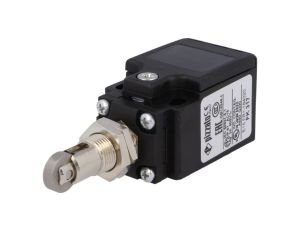 Wyłącznik krańcowy rolka metalowa poprzeczna Ø12mm NO + NC FK 317