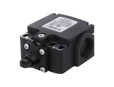 FX515 Wyłącznik krańcowy rolka z tworzywa Ø11mm NO + NC 10A PG13,5
