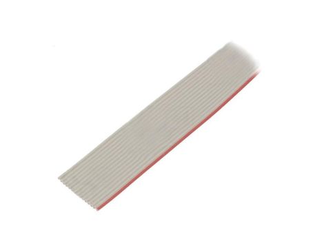 09180157001 Przewód: wstążkowy 1,27mm linka Cu nieekranowany PVC szary
