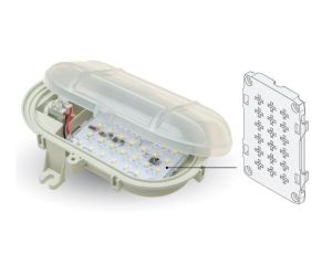 Oprawa kanałowa OWAL LED Slim 5W 4000K 230V IP44 D.3165-BN-5W