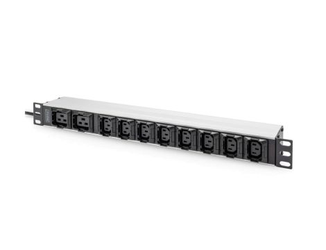 Listwa zasilająca 1U Aluminum PDU, rackmountable, 8 x C13, 2 x C1916A, 230VAC, 50/60Hz, IEC C20 plug DN-95427