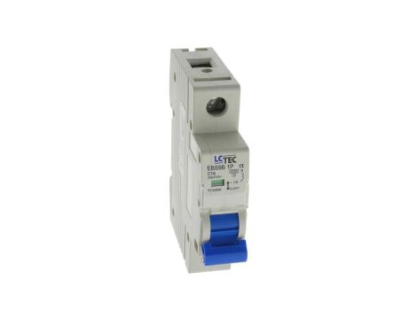 Wyłącznik instalacyjny nadprądowy nadmiarowoprądowy 1P 1M C 16A 6kA 490389 EBS9B