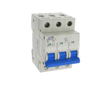 Wyłącznik instalacyjny nadprądowy nadmiarowoprądowy 3P 3M B 40A 6kA 492635 EBS9B